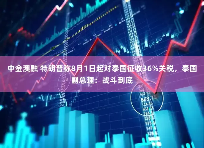 中金澳融 特朗普称8月1日起对泰国征收36%关税，泰国副总理：战斗到底