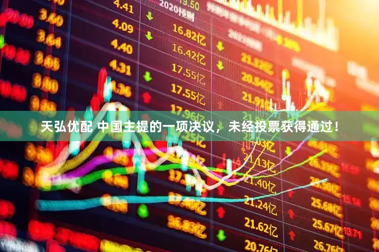 天弘优配 中国主提的一项决议，未经投票获得通过！