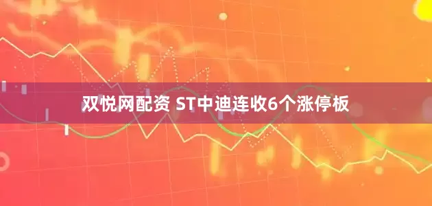 双悦网配资 ST中迪连收6个涨停板